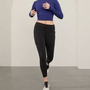 Athleta Rainer Cargo Tight Black